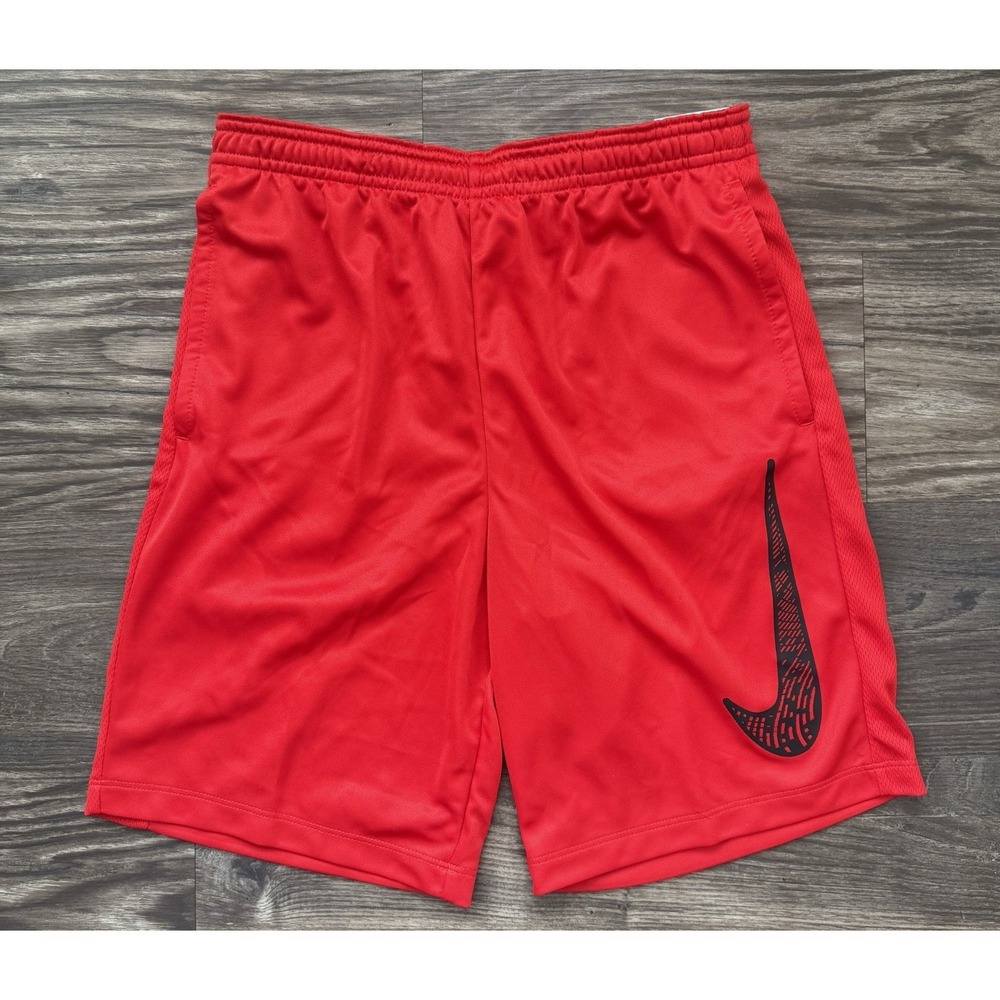 SOLD
 Large Nike Dri Fit Red Mesh Shorts Swoosh NWT